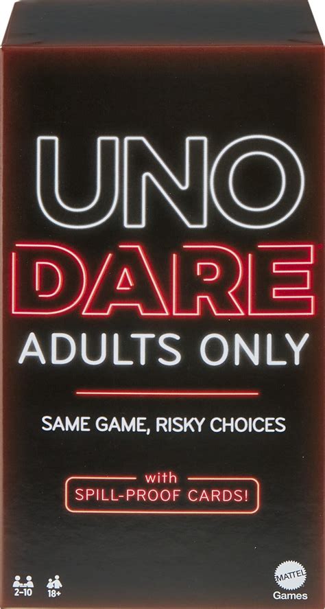 rules for uno dare|UNO Dare Adults Only Rules And Cards